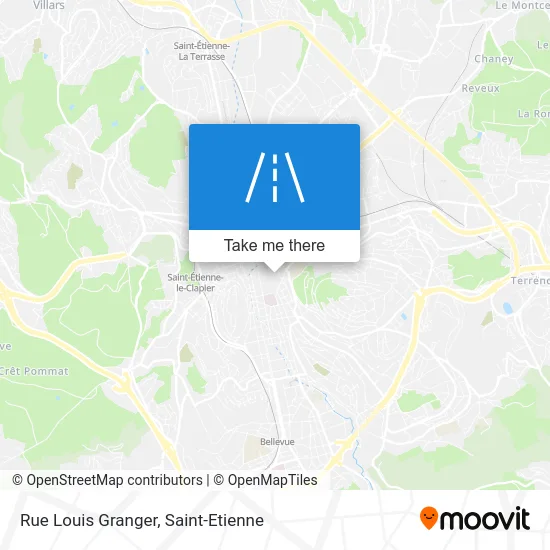 Rue Louis Granger map