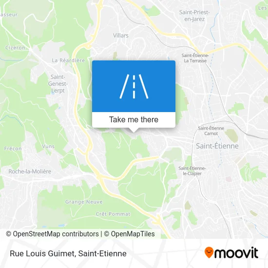 Rue Louis Guimet map