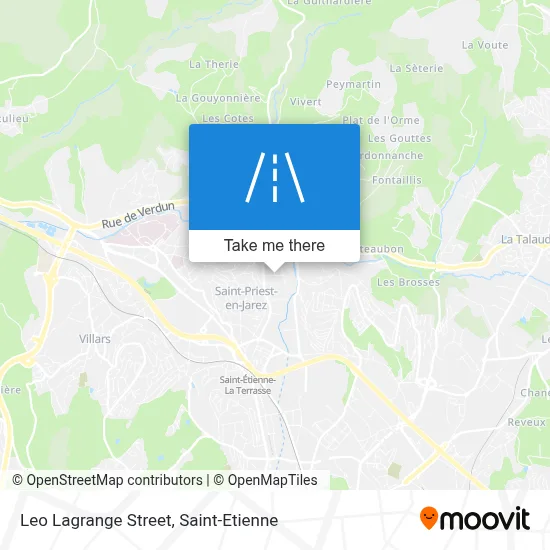 Rue Léo Lagrange map