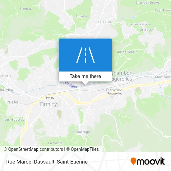 Rue Marcel Dassault map