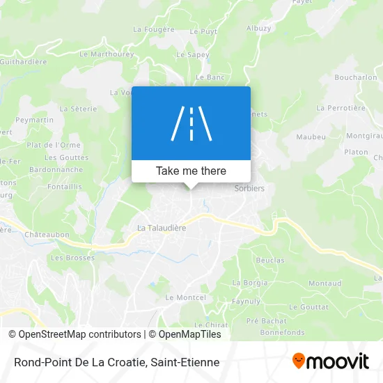 Rond-Point De La Croatie map