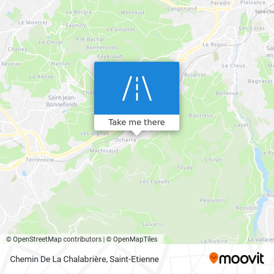 Mapa Chemin De La Chalabrière