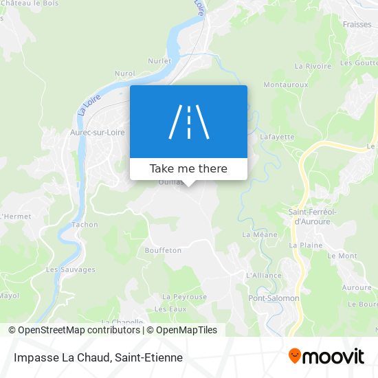 Impasse La Chaud map