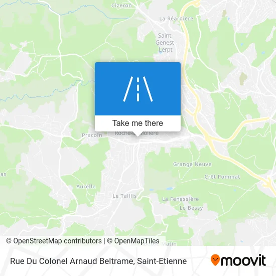 Rue Du Colonel Arnaud Beltrame map