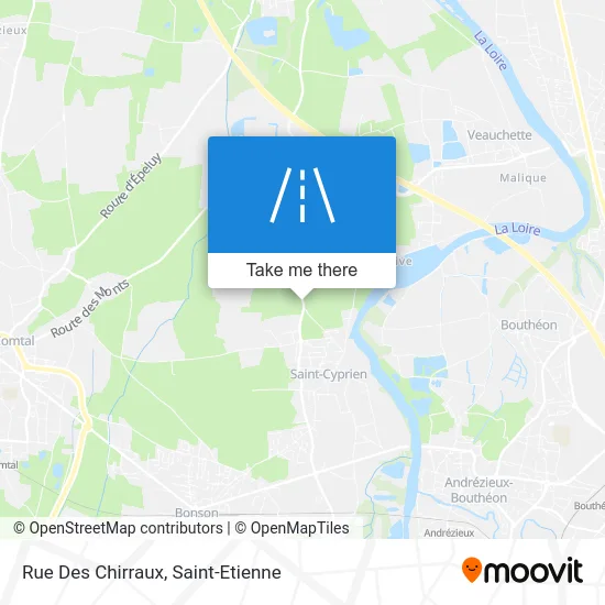 Rue Des Chirraux map