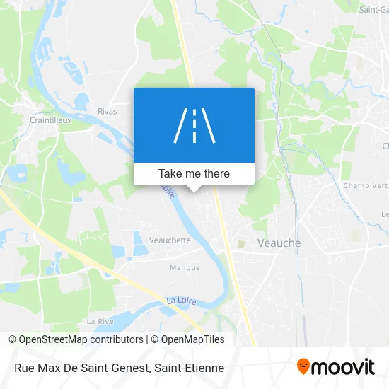 Rue Max De Saint-Genest map