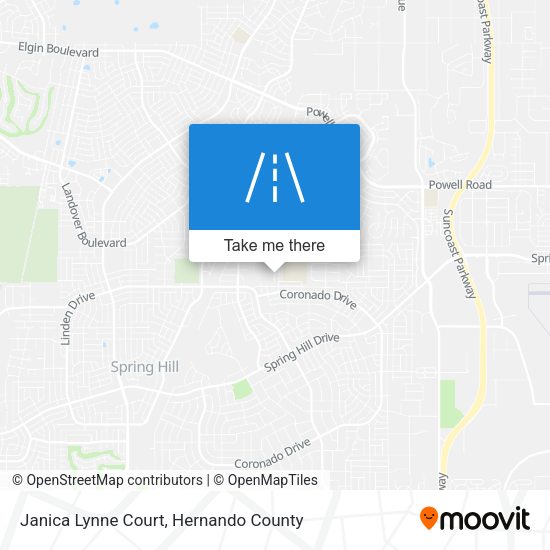 Mapa de Janica Lynne Court