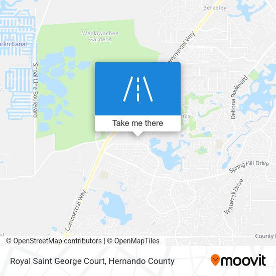 Royal Saint George Court map