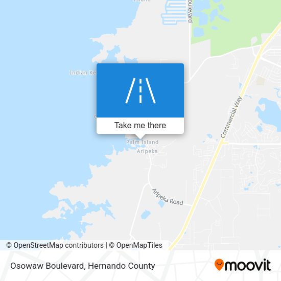 Mapa de Osowaw Boulevard