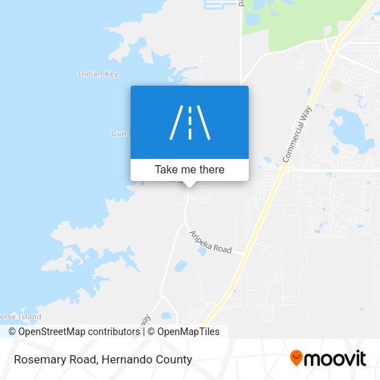 Rosemary Road map