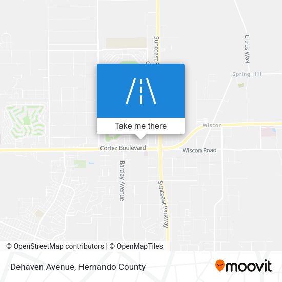 Dehaven Avenue map