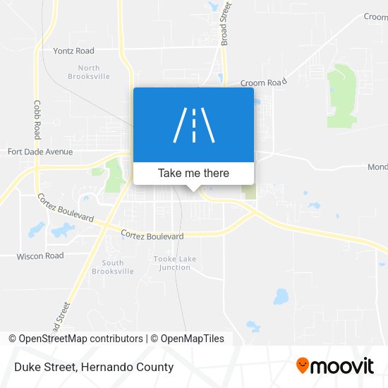 Mapa de Duke Street