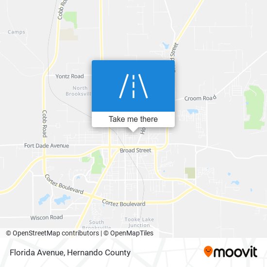 Florida Avenue map