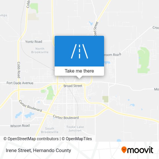 Irene Street map