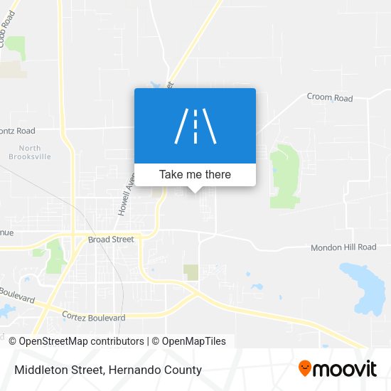 Mapa de Middleton Street