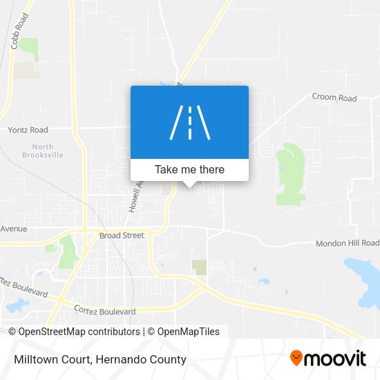 Milltown Court map