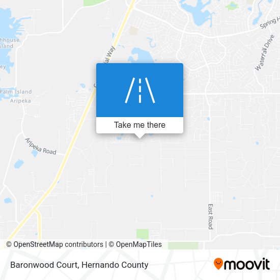 Baronwood Court map