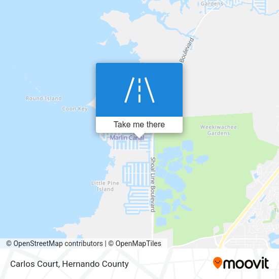 Carlos Court map