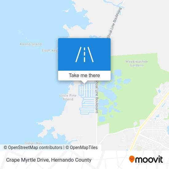 Crape Myrtle Drive map