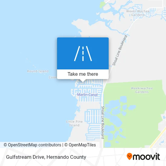 Gulfstream Drive map