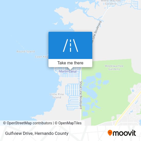 Mapa de Gulfview Drive