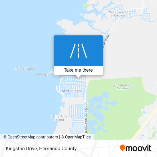 Mapa de Kingston Drive