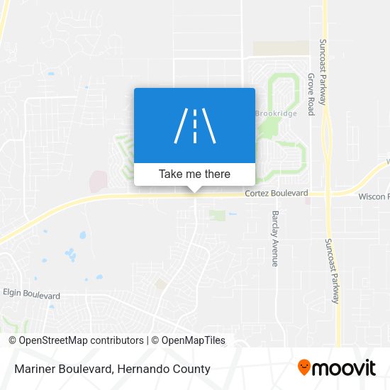 Mariner Boulevard map