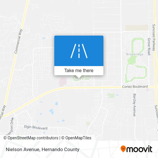 Mapa de Nielson Avenue