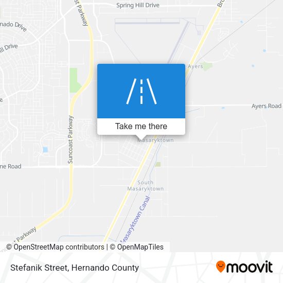 Mapa de Stefanik Street