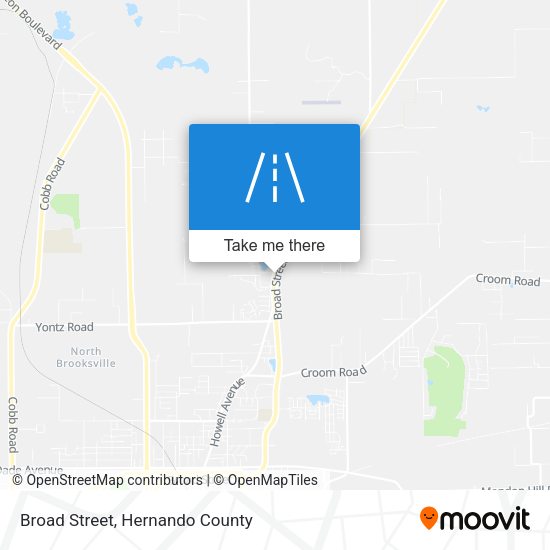 Broad Street map