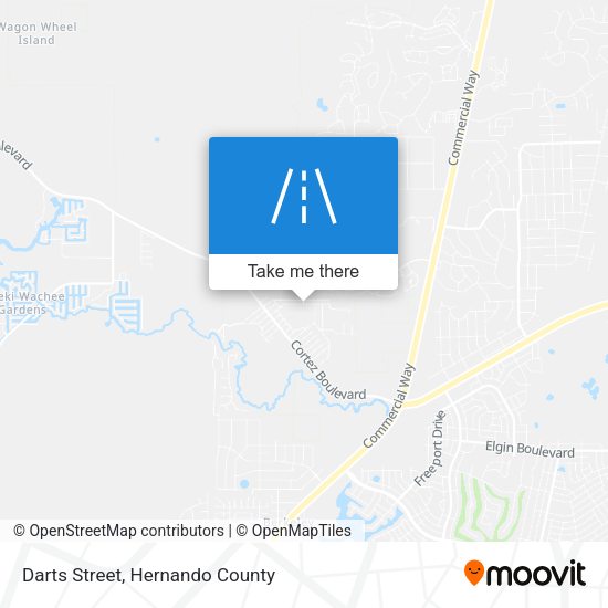 Darts Street map