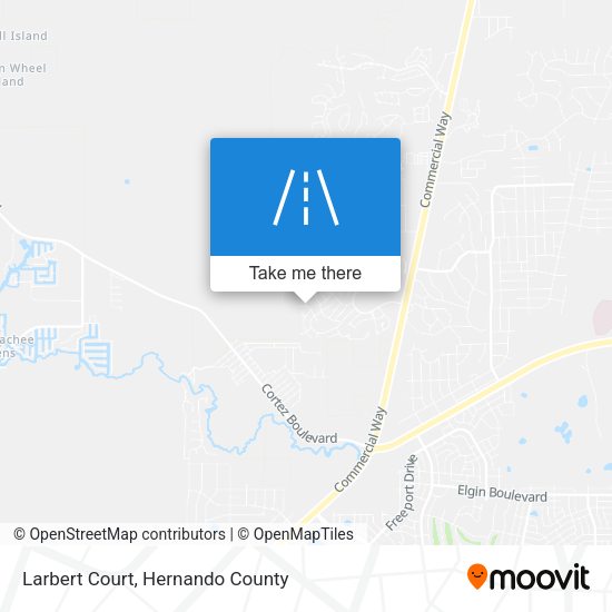 Larbert Court map