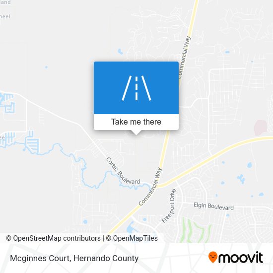 Mcginnes Court map