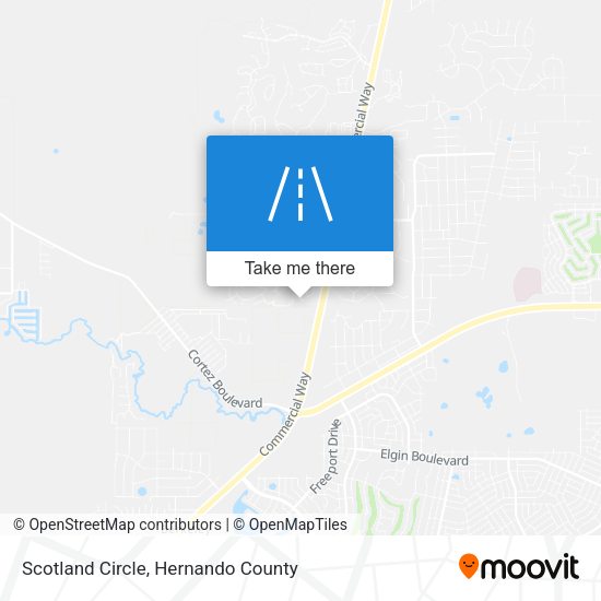 Scotland Circle map