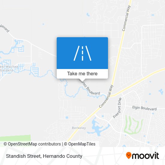 Standish Street map