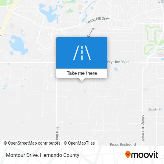 Mapa de Montour Drive