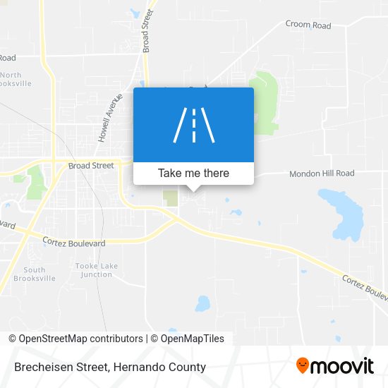 Mapa de Brecheisen Street