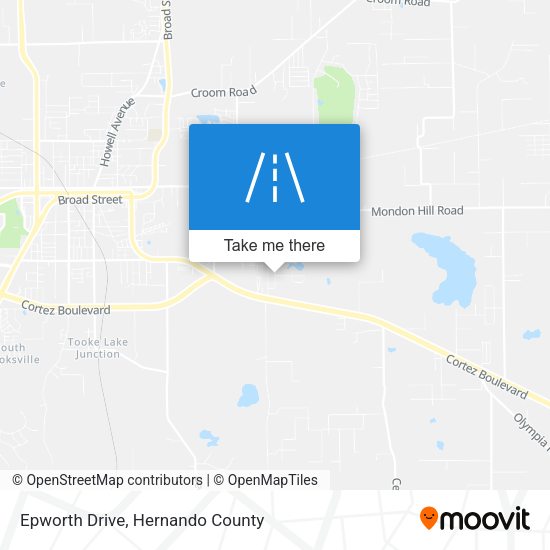 Epworth Drive map