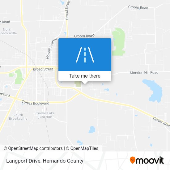 Mapa de Langport Drive