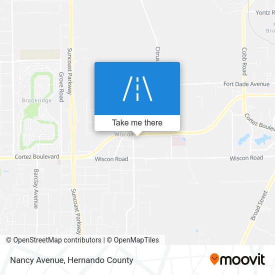 Mapa de Nancy Avenue