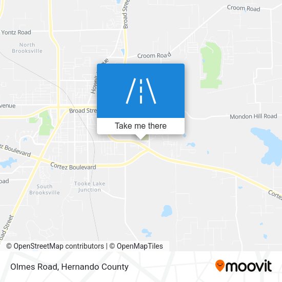 Mapa de Olmes Road