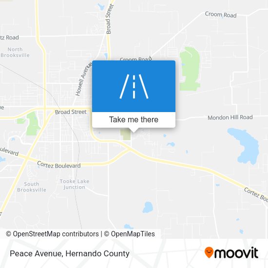 Peace Avenue map
