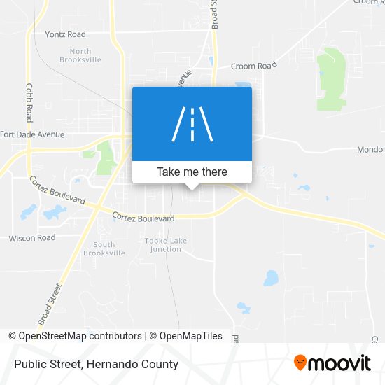 Public Street map