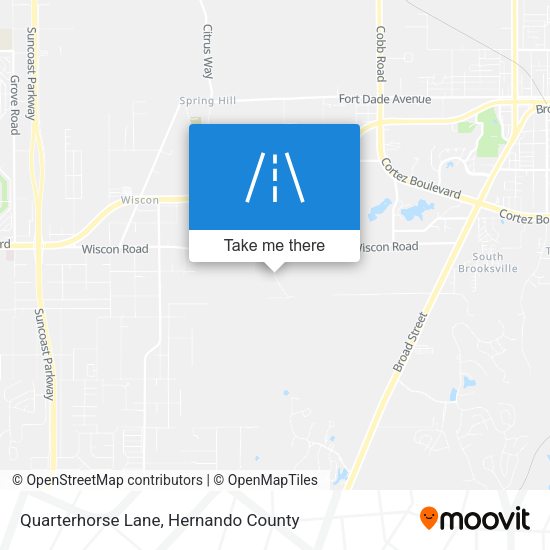 Quarterhorse Lane map
