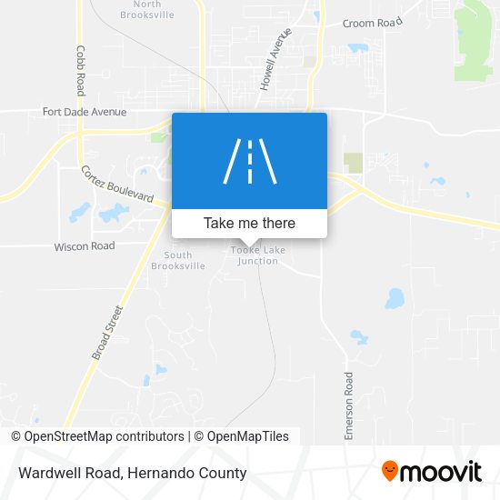 Mapa de Wardwell Road
