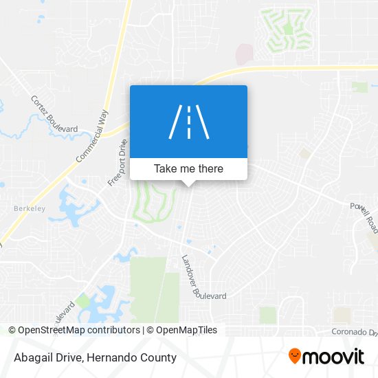 Abagail Drive map