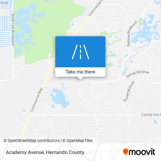 Mapa de Academy Avenue