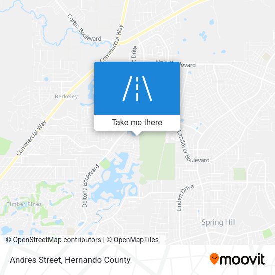 Andres Street map