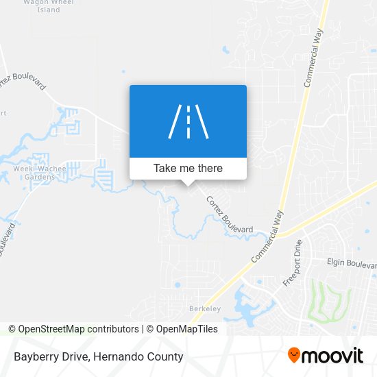 Bayberry Drive map