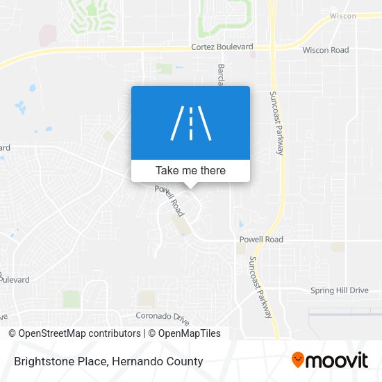 Brightstone Place map